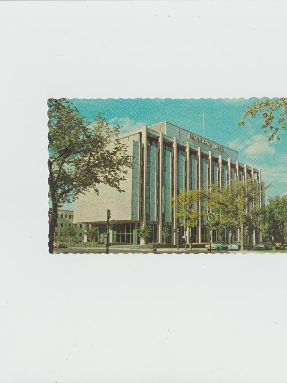 Monarch Life Building On Broadway Avenue  Postcard